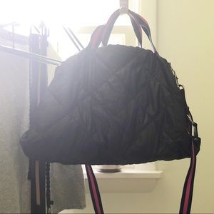 PURPLE SWEAT GYM BAG